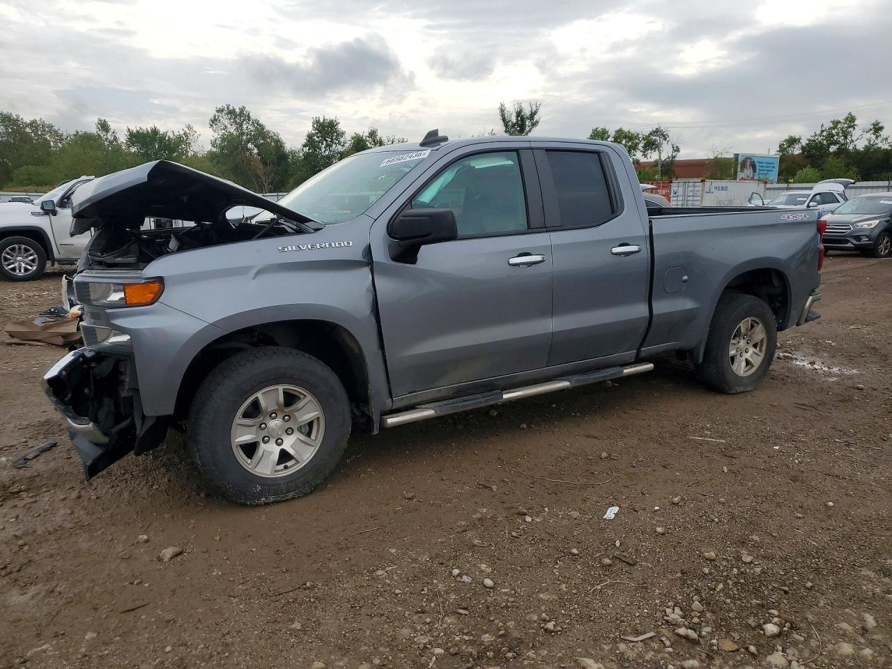 2021 CHEVROLET SILVERADO K1500 CUSTOM | 1GCRYBEH7MZ141644 | UPCARS