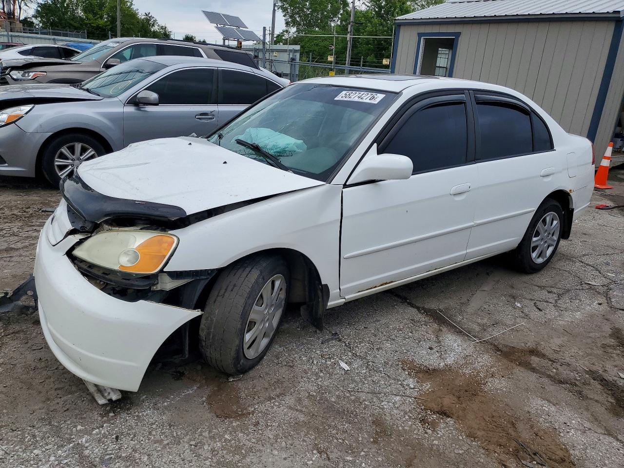 2003 HONDA CIVIC EX | 1HGES267X3L019479 | UPCARS