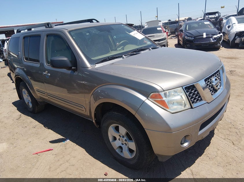 2006 NISSAN PATHFINDER S | 5N1AR18W86C610420 | UPCARS