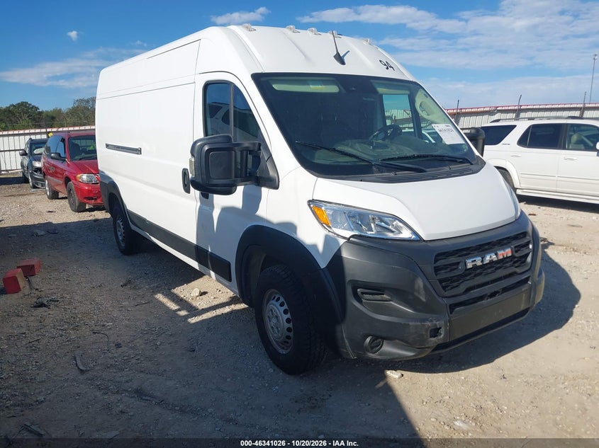 2023 RAM PROMASTER 2500 HIGH ROOF 159 WB | 3C6LRVDG8PE571803 | UPCARS