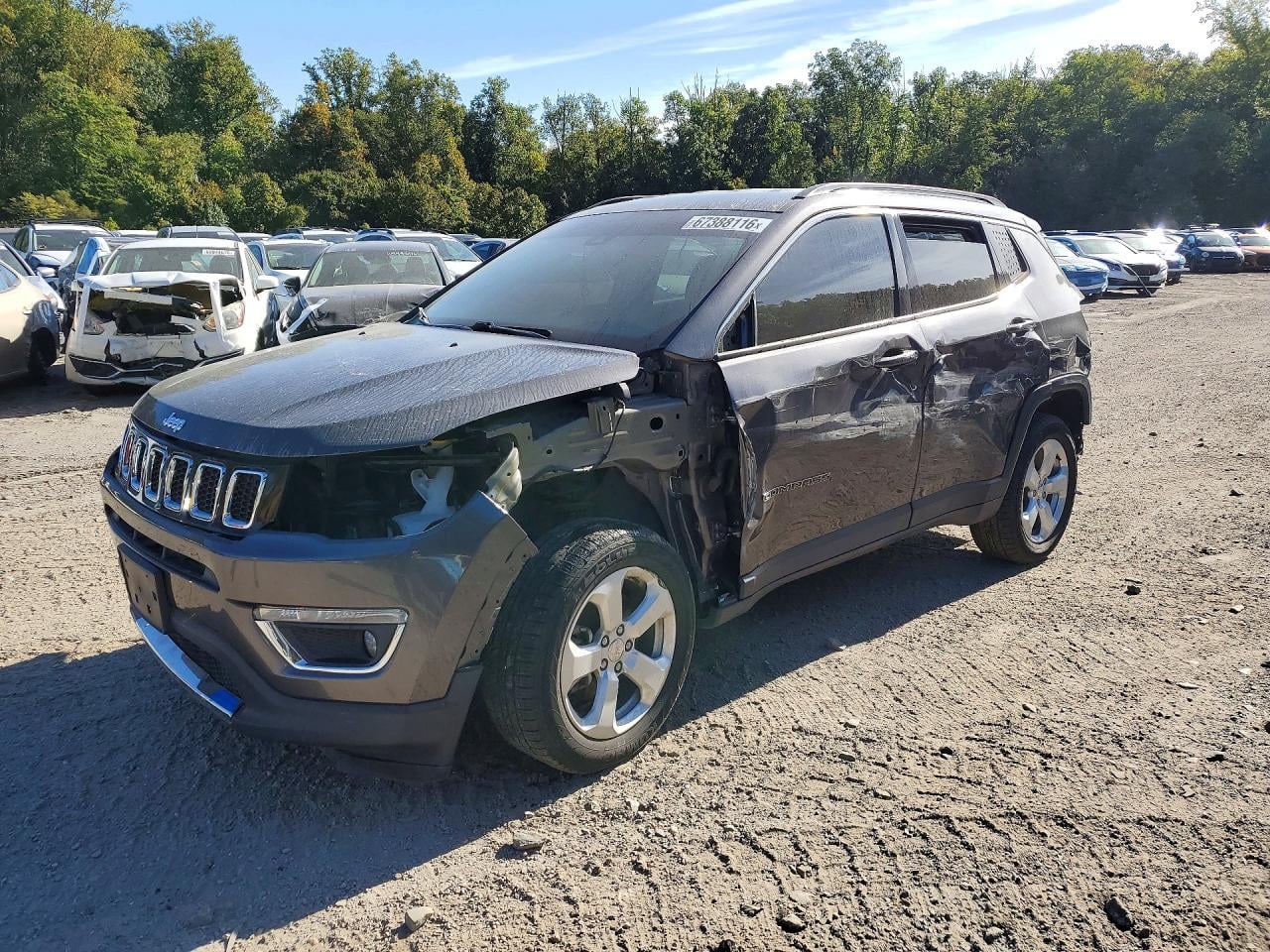 2020 JEEP COMPASS LATITUDE | 3C4NJDBB3LT104563 | UPCARS