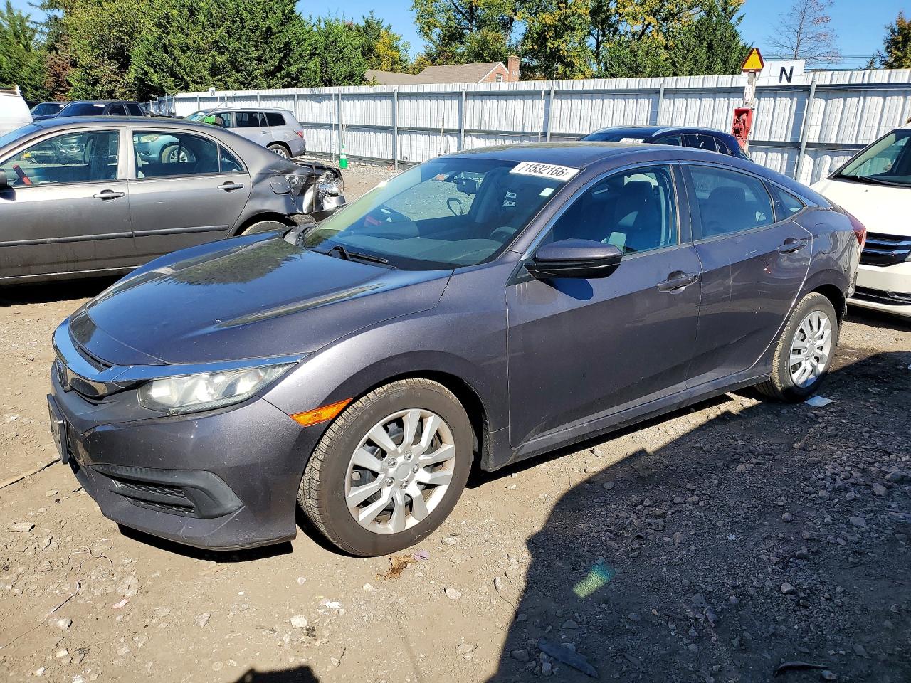 2017 HONDA CIVIC LX | 19XFC2F59HE036742 | UPCARS