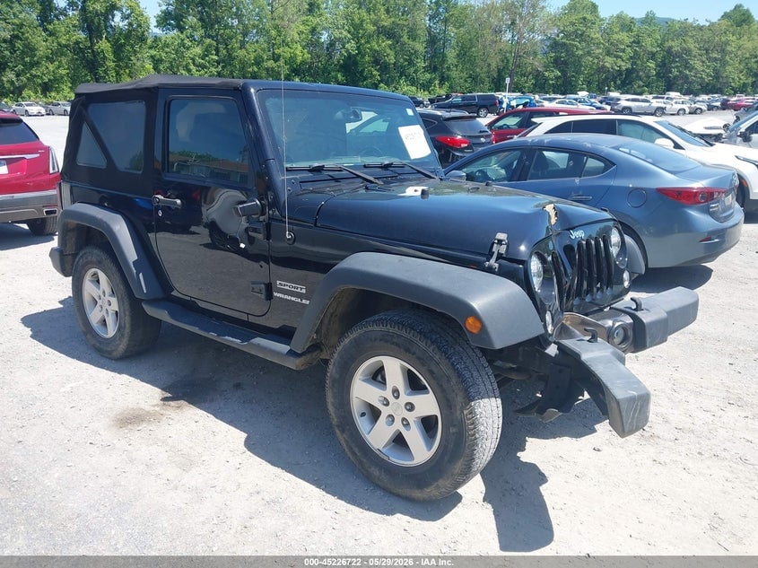 2015 JEEP WRANGLER SPORT | 1C4AJWAG9FL636505 | UPCARS