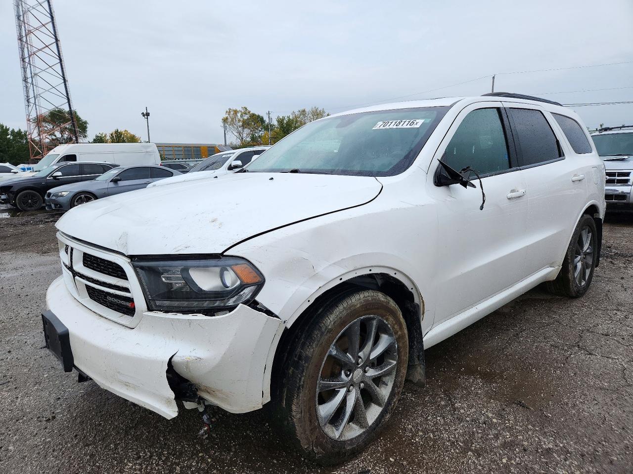 2017 DODGE DURANGO GT | 1C4RDJDG0HC709532 | UPCARS