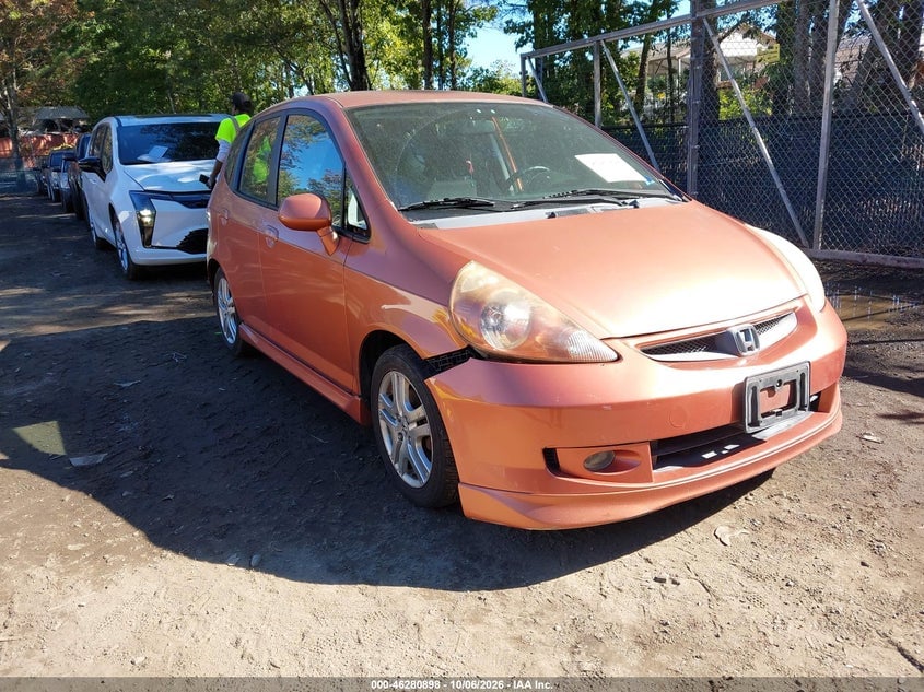2007 HONDA FIT S | JHMGD37697S003250 | UPCARS