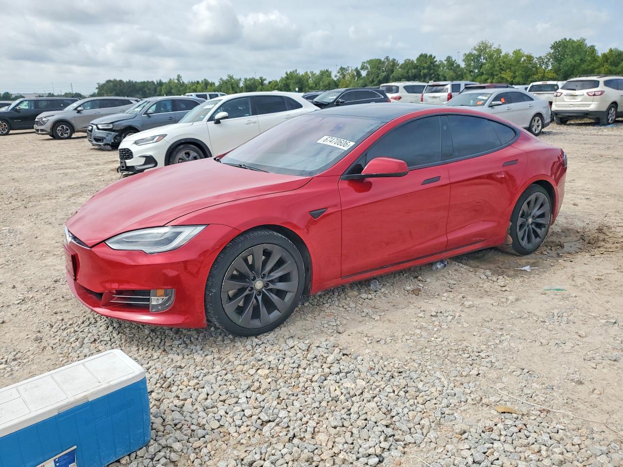 2021 TESLA MODEL S | 5YJSA1E23MF418792 | UPCARS
