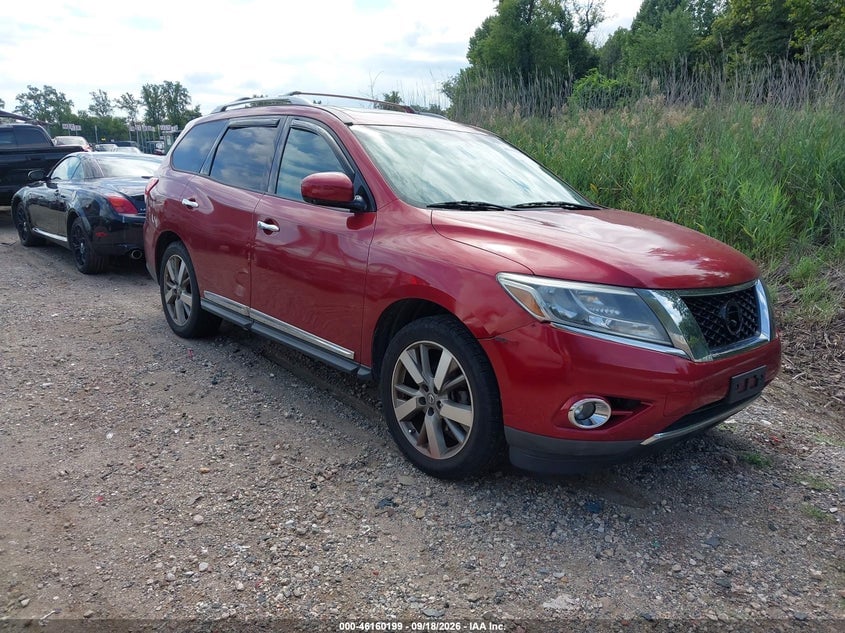 2013 NISSAN PATHFINDER PLATINUM | 5N1AR2MM9DC639447 | UPCARS