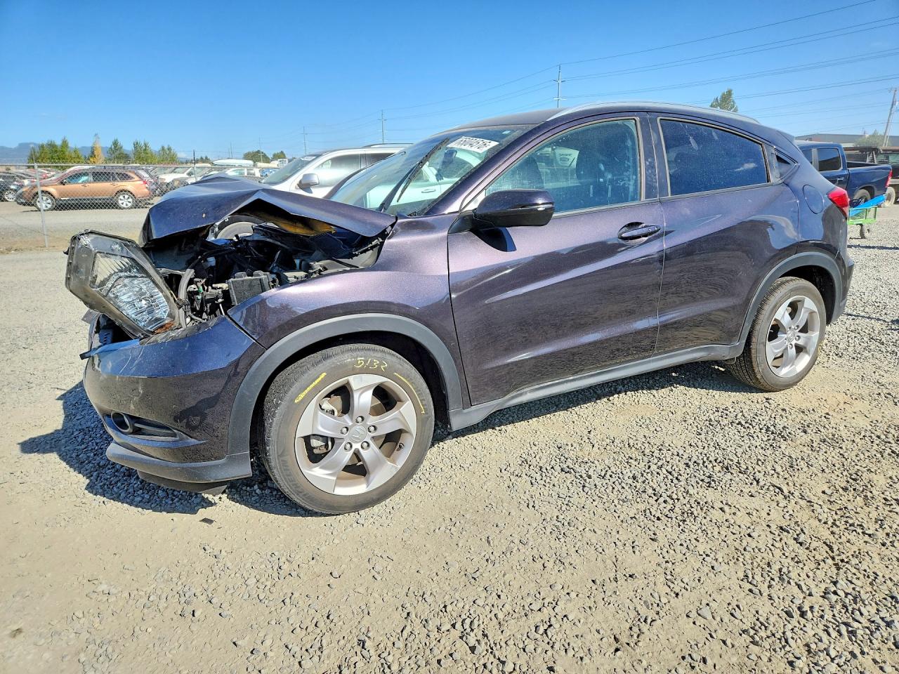 2016 HONDA HR-V EXL | 3CZRU6H75GM758899 | UPCARS