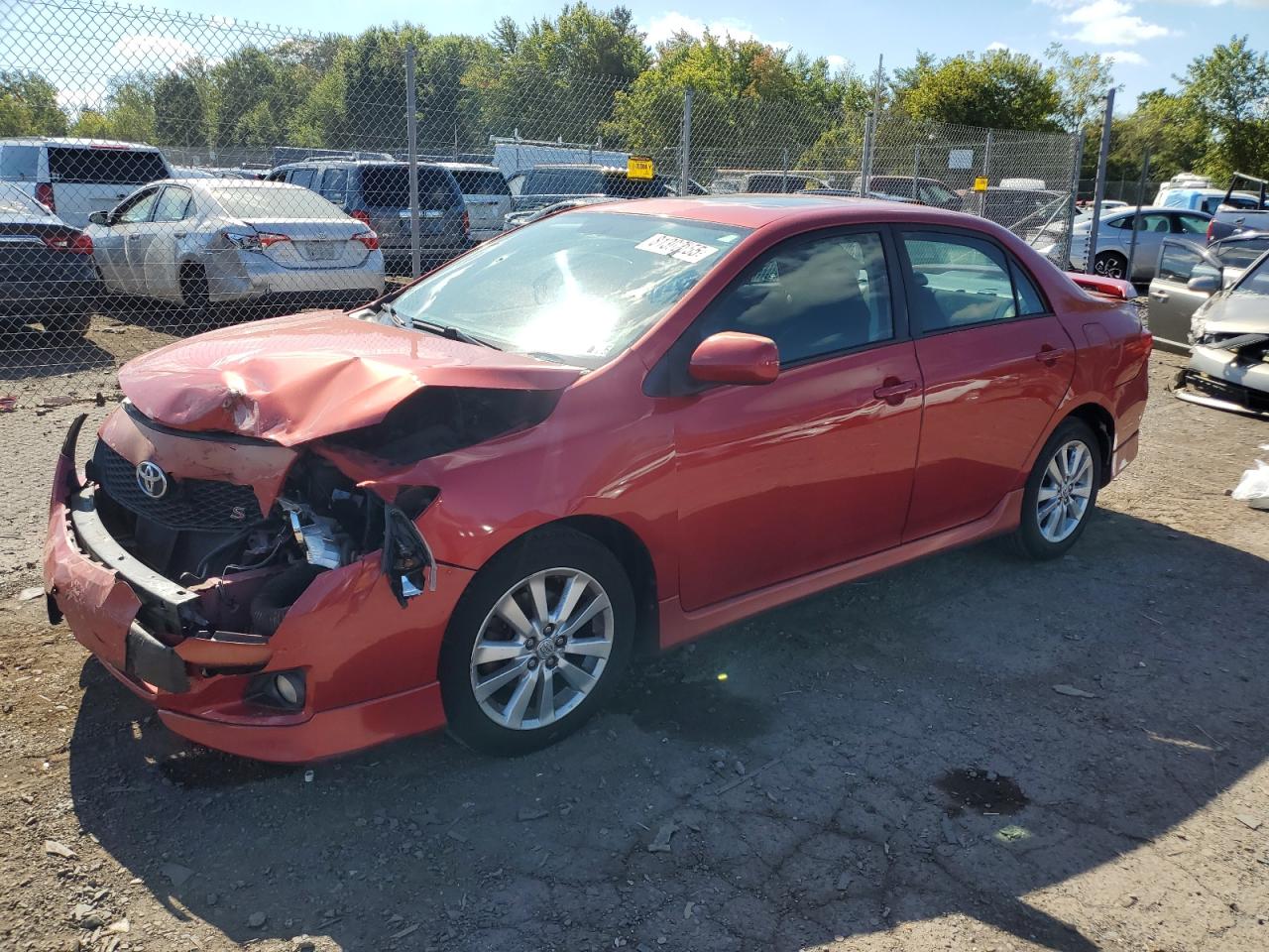 2009 TOYOTA COROLLA BASE | 2T1BU40E49C155489 | UPCARS