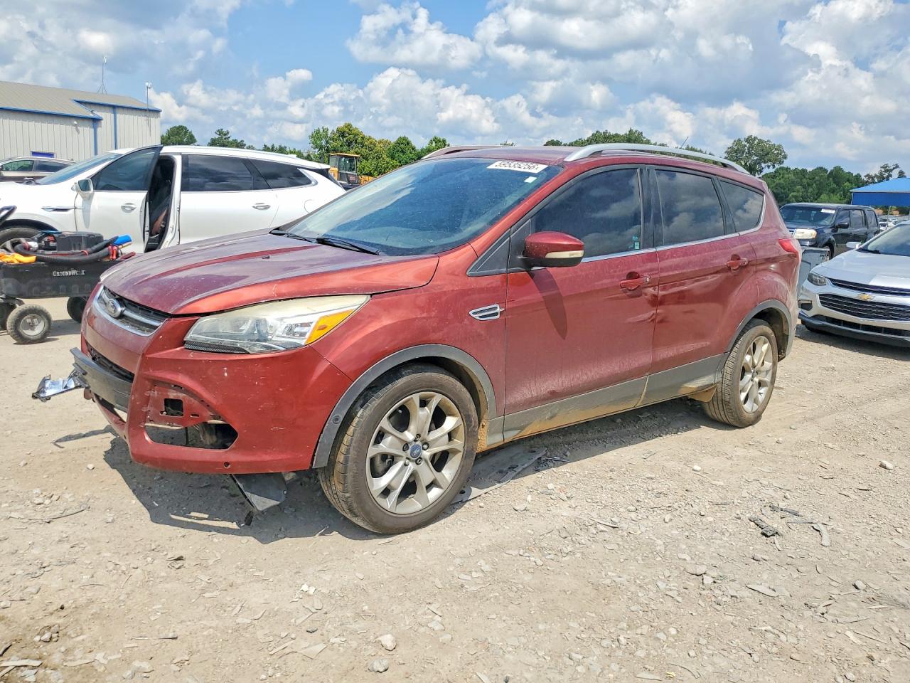 2014 FORD ESCAPE TITANIUM | 1FMCU0J91EUB12610 | UPCARS