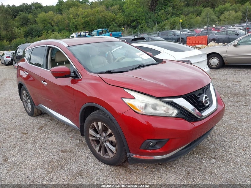 2016 NISSAN MURANO SL | 5N1AZ2MG1GN130522 | UPCARS