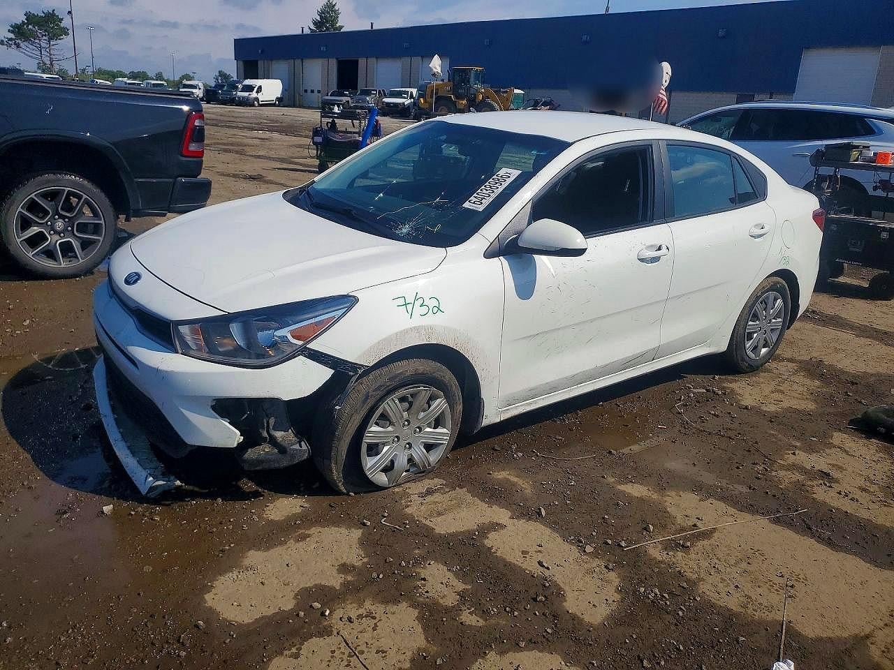 2021 KIA RIO LX | 3KPA24AD8ME408993 | UPCARS