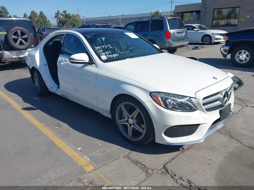 2016 MERCEDES-BENZ C 300 SPORT | 55SWF4JB7GU128567 | UPCARS