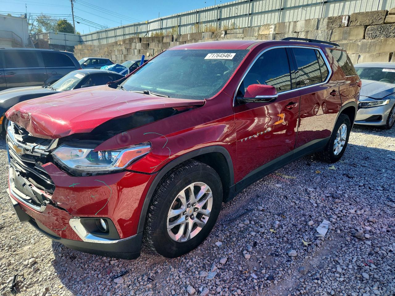 2019 CHEVROLET TRAVERSE LT | 1GNERGKW4KJ289054 | UPCARS