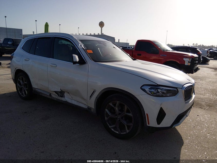 2022 BMW X3 XDRIVE30I | 5UX53DP03N9J31564 | UPCARS