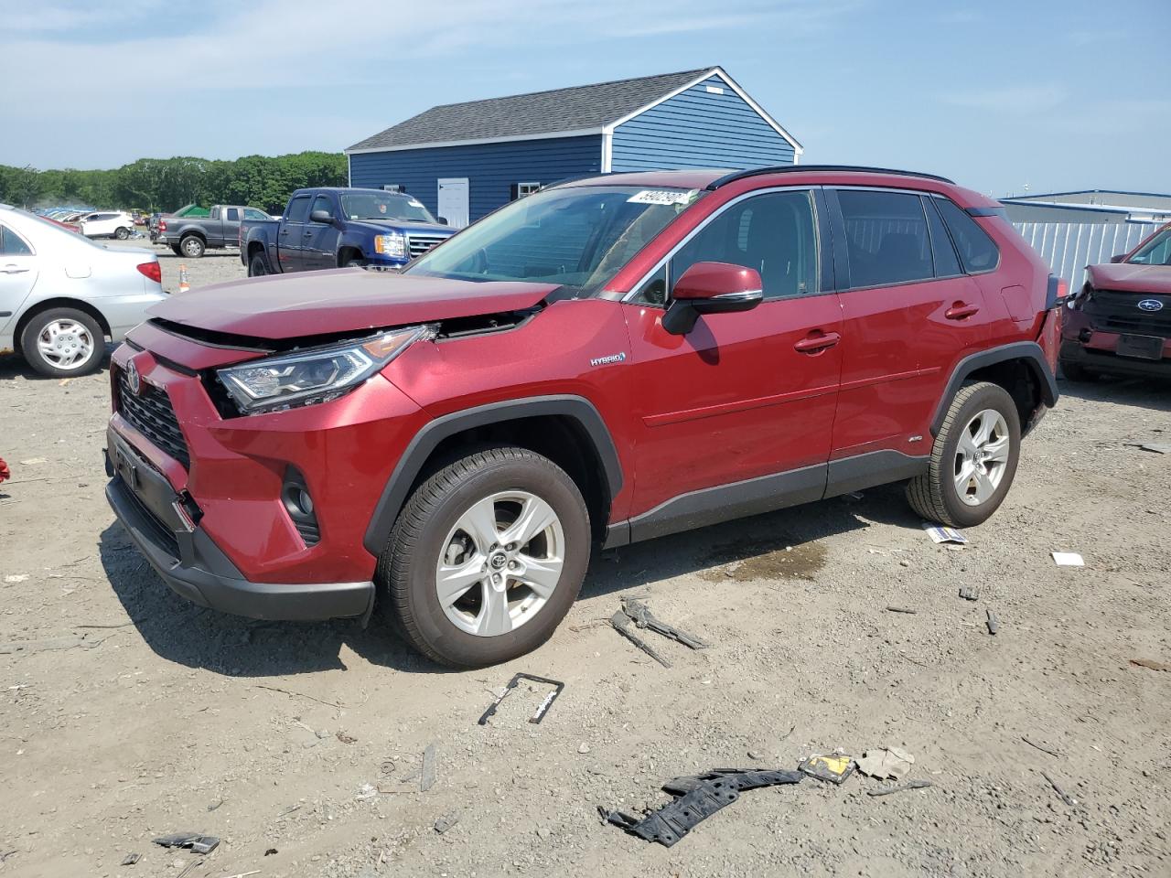 2019 TOYOTA RAV4 XLE | JTMRWRFV2KD027130 | UPCARS