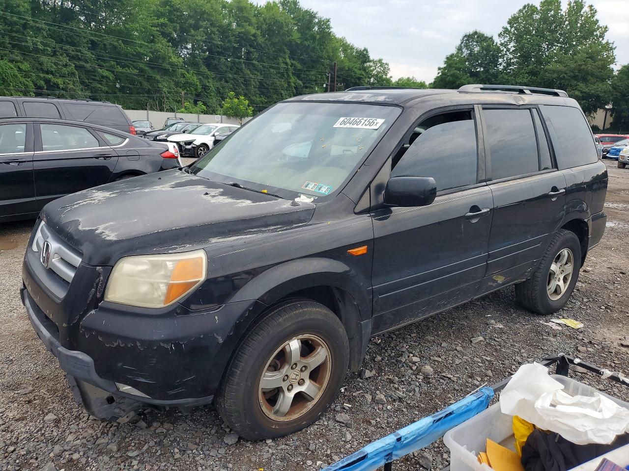 2008 HONDA PILOT EXL | 5FNYF18588B010649 | UPCARS