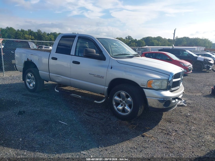 2005 DODGE RAM 1500 SLT/LARAMIE | 1D7HU18D15S182894 | UPCARS