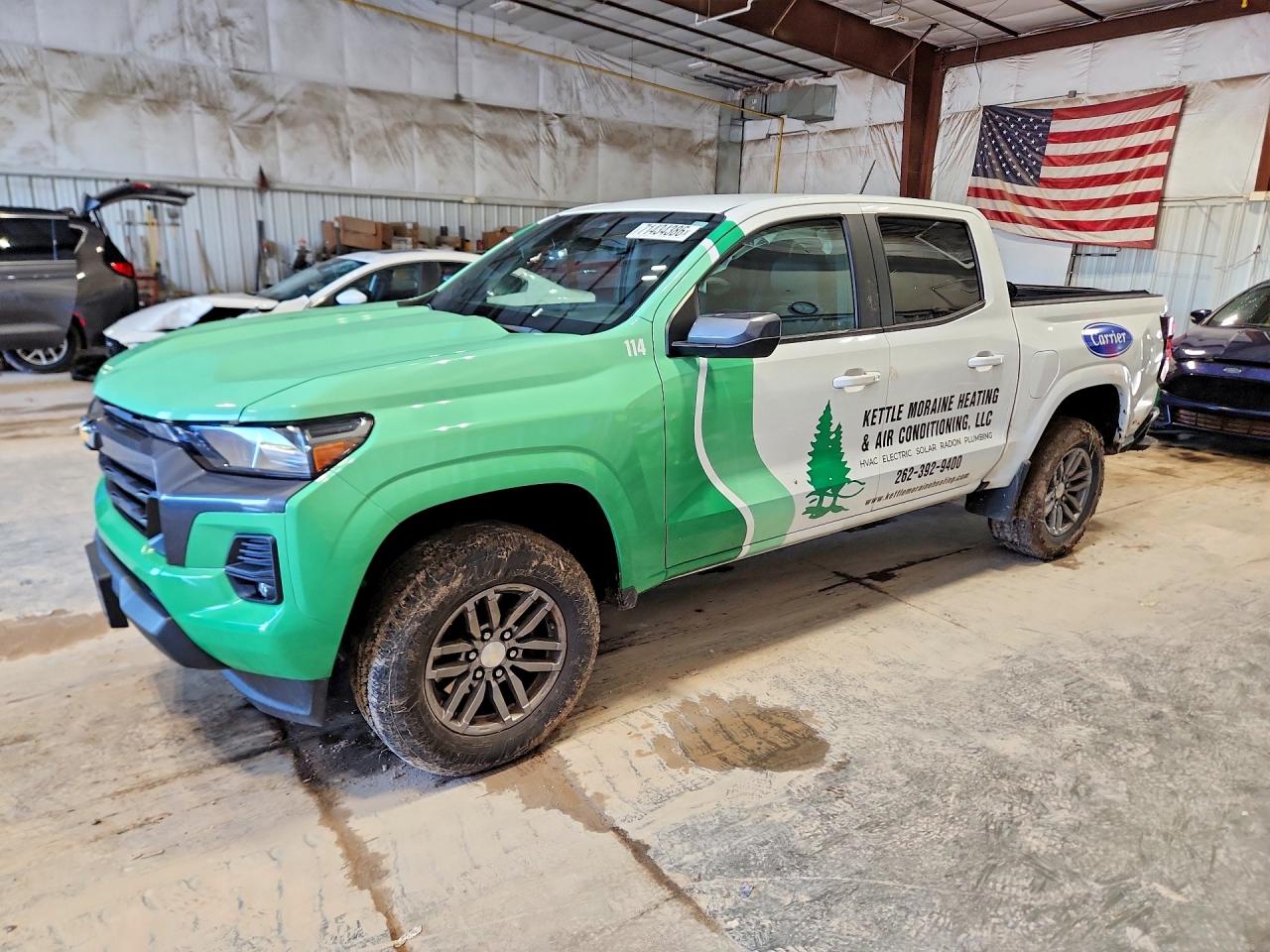 2023 CHEVROLET COLORADO LT | 1GCPSCEK4P1192497 | UPCARS