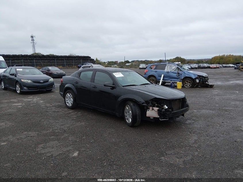 2012 DODGE AVENGER SE | 1C3CDZAB3CN294172 | UPCARS