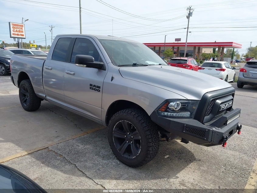 2022 RAM 1500 CLASSIC WARLOCK  4X4 6'4 BOX | 1C6RR7GG0NS176378 | UPCARS