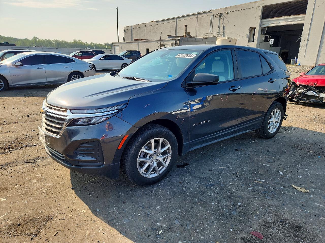 2022 CHEVROLET EQUINOX LS | 3GNAXHEV8NS176370 | UPCARS