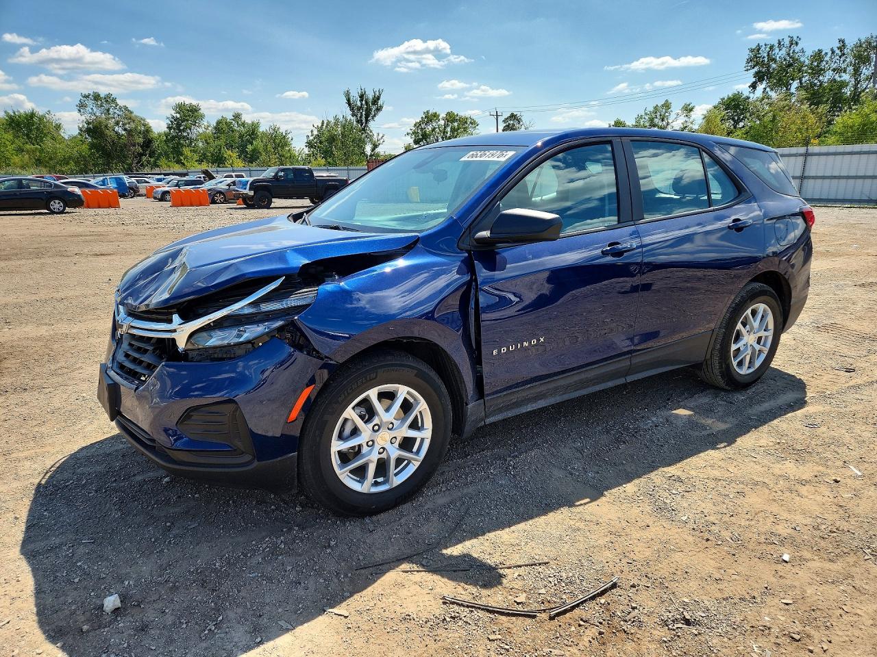 2023 CHEVROLET EQUINOX LS | 3GNAXHEGXPL180516 | UPCARS