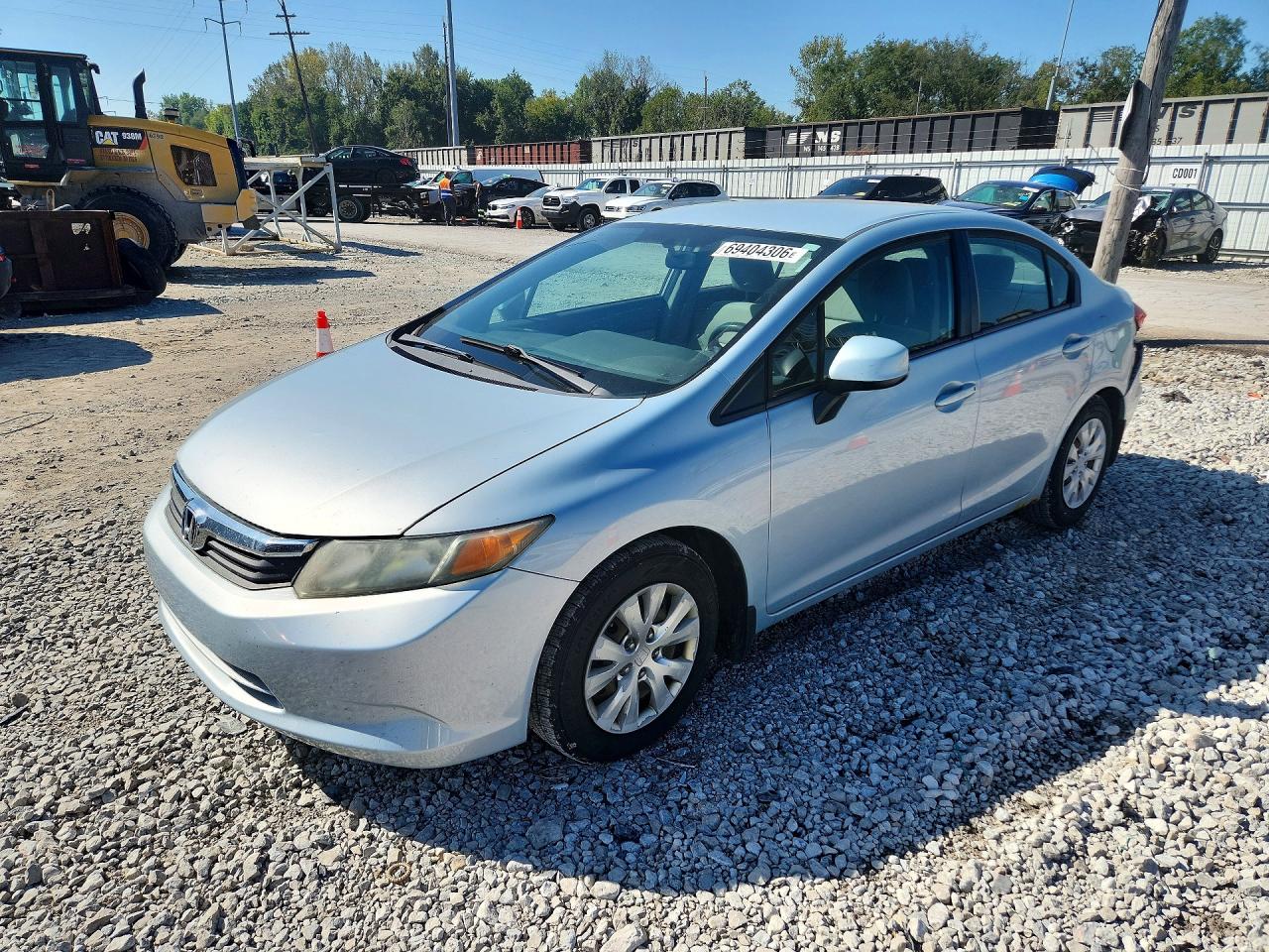 2012 HONDA CIVIC LX | 19XFB2F54CE070549 | UPCARS