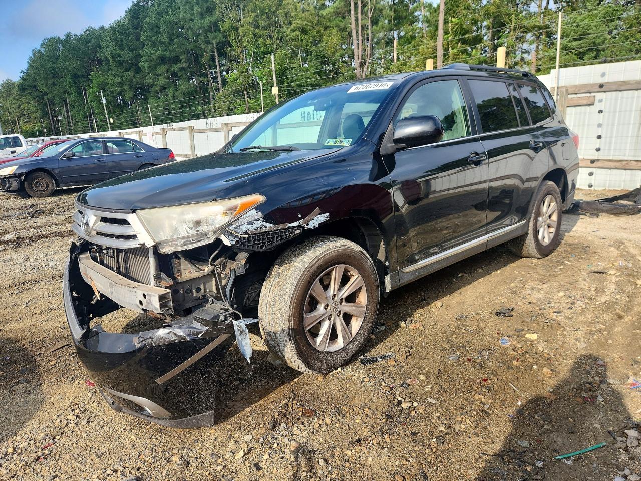 2013 TOYOTA HIGHLANDER SE | 5TDBK3EH2DS236686 | UPCARS