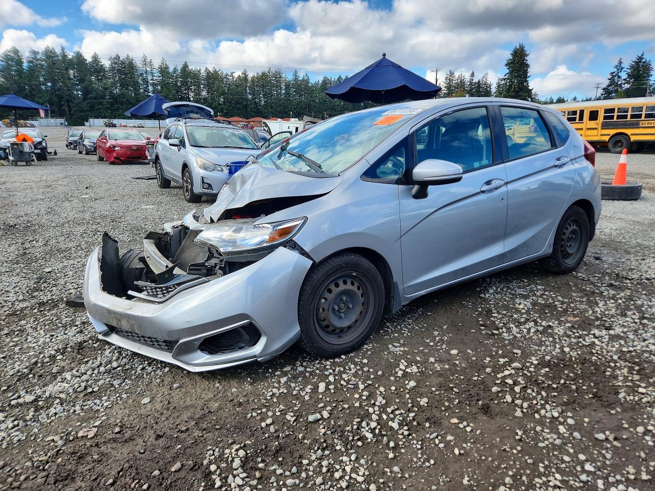 2020 HONDA FIT LX | 3HGGK5H44LM705464 | UPCARS