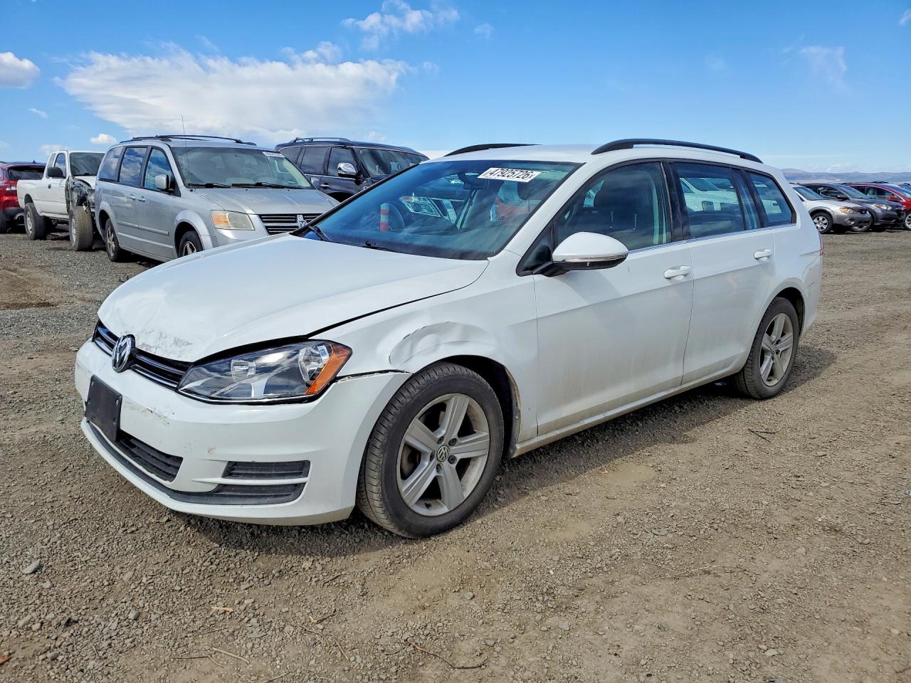 2015 VOLKSWAGEN GOLF TDI S | 3VWFA7AU4FM520528 | UPCARS