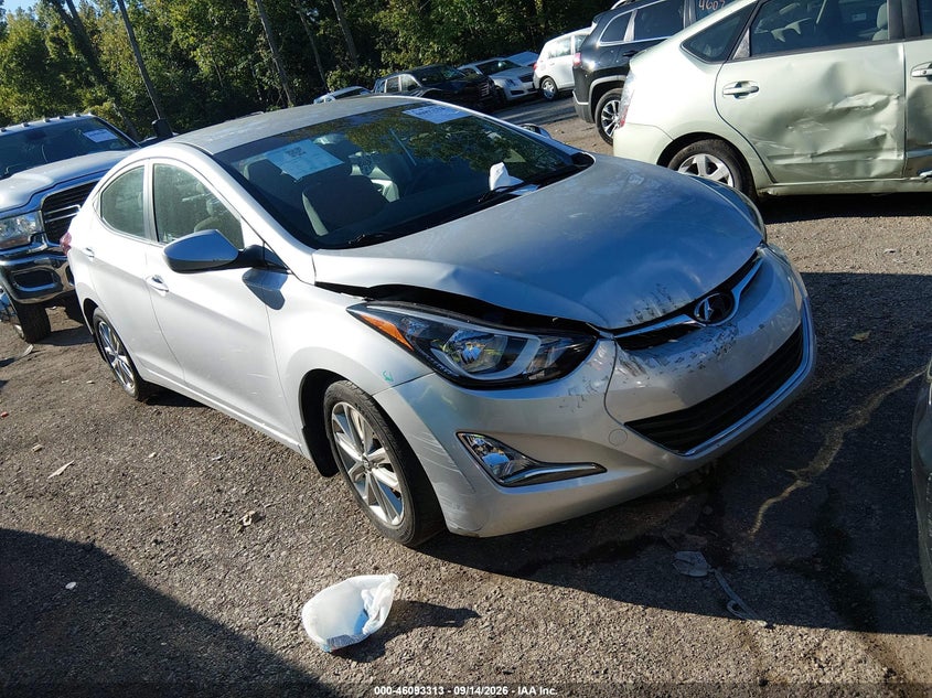 2015 HYUNDAI ELANTRA SE | KMHDH4AE3FU414835 | UPCARS