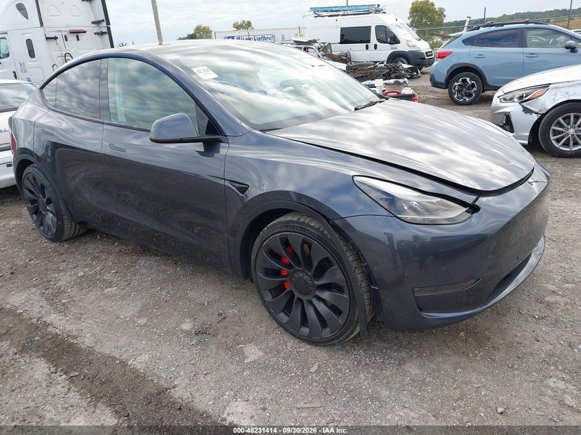 2022 TESLA MODEL Y PERFORMANCE DUAL MOTOR ALL-WHEEL DRIVE | 7SAYGDEF5NF380130 | UPCARS