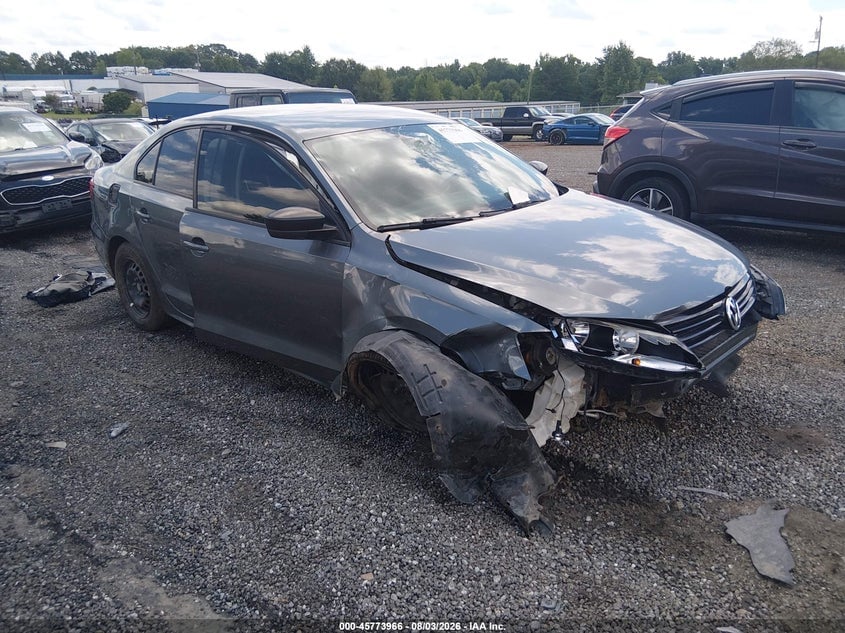 2014 VOLKSWAGEN JETTA 2.0L S | 3VW2K7AJ1EM320870 | UPCARS