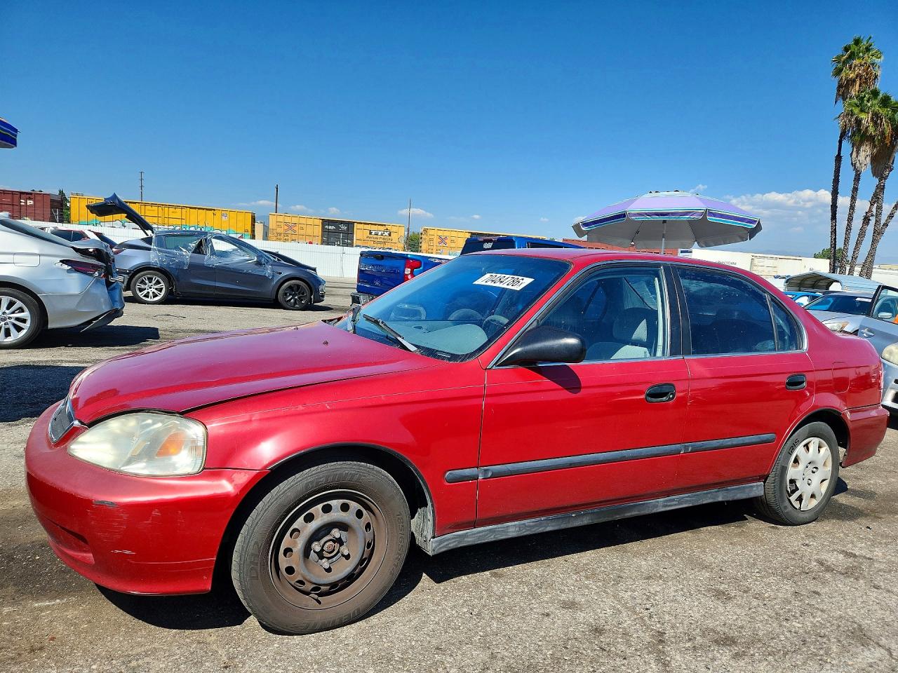 1999 HONDA CIVIC LX | 1HGEJ6678XL001983 | UPCARS
