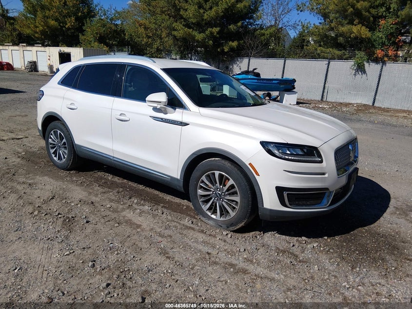 2019 LINCOLN NAUTILU SELECT | 2LMPJ8K95KBL40574 | UPCARS
