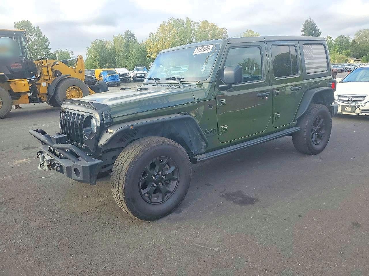 2021 JEEP WRANGLER SPORT | 1C4HJXDM9MW594869 | UPCARS