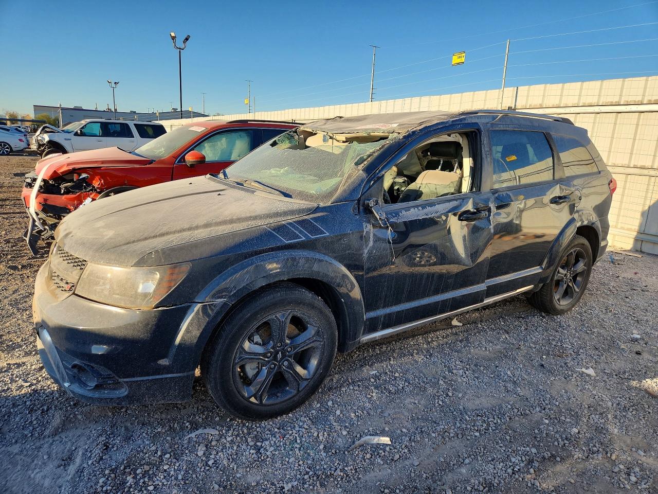 2018 DODGE JOURNEY CROSSROAD | 3C4PDCGGXJT515518 | UPCARS