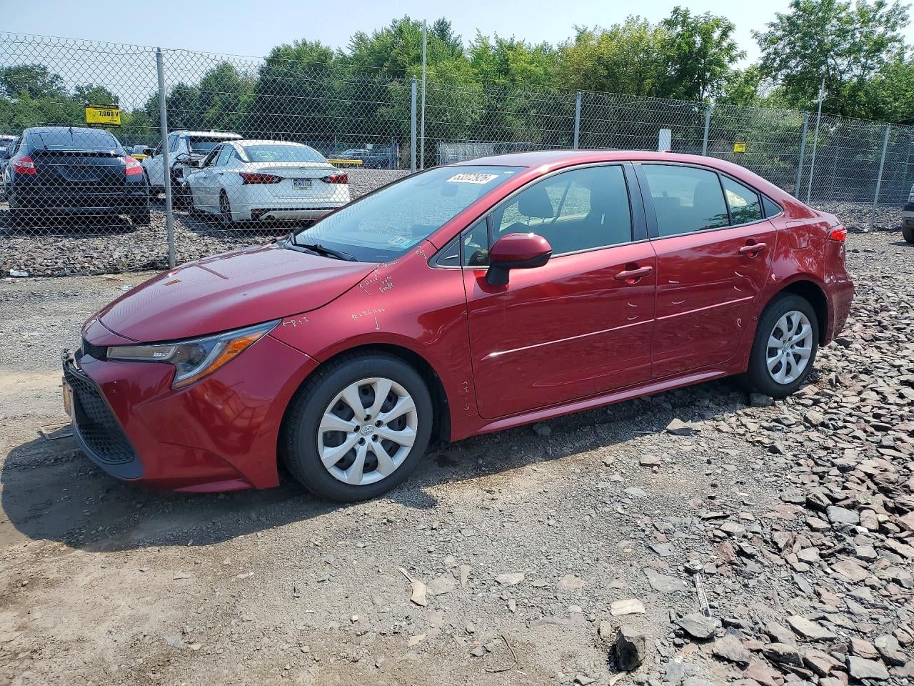 2022 TOYOTA COROLLA LE | JTDEPMAE4NJ232184 | UPCARS