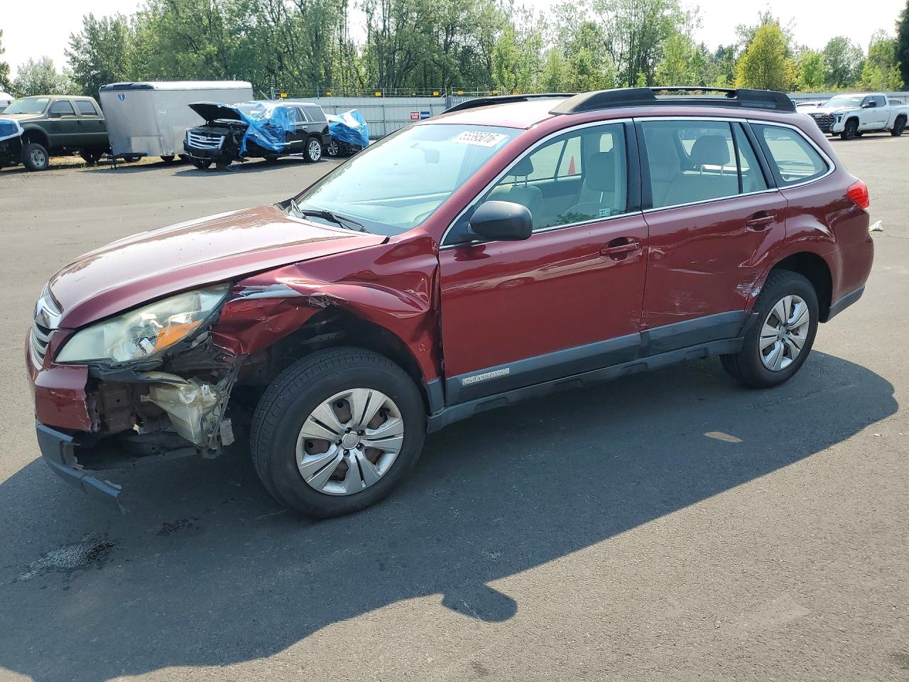 2011 SUBARU OUTBACK 2.5I | 4S4BRBAC7B3328144 | UPCARS