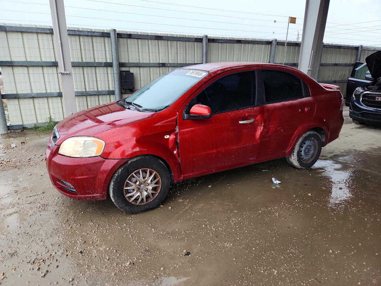 2007 CHEVROLET AVEO BASE | KL1TD56687B044537 | UPCARS