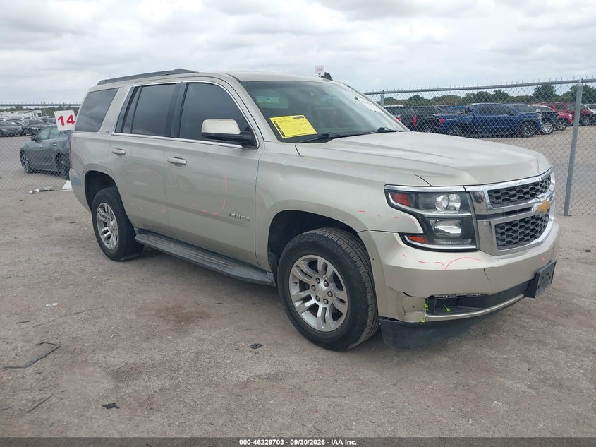 2015 CHEVROLET TAHOE LS | 1GNSCAKC0FR307502 | UPCARS