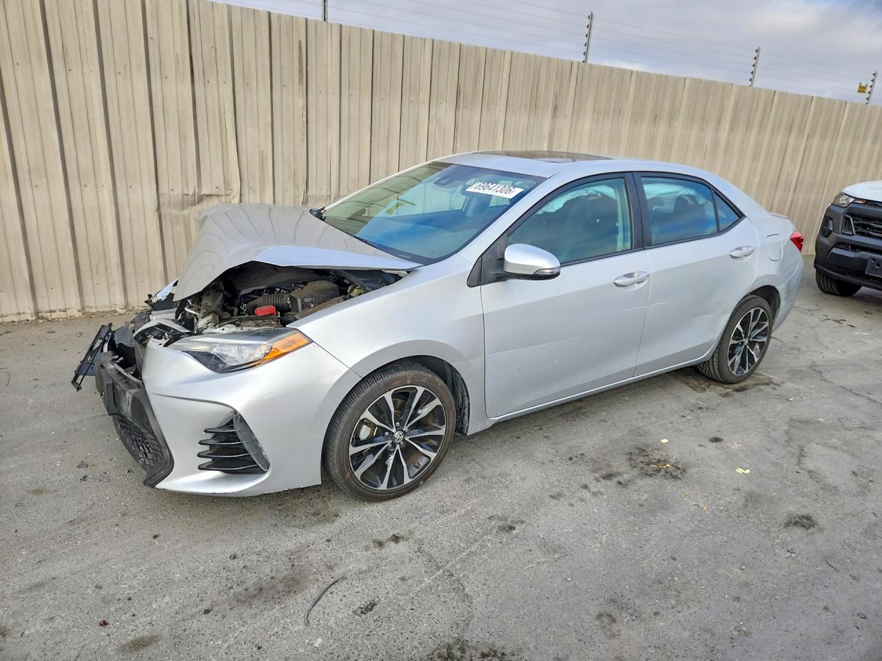 2017 TOYOTA COROLLA SE | 2T1BURHEXHC792595 | UPCARS