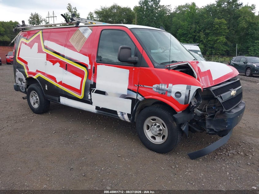 2018 CHEVROLET EXPRESS 2500 WORK VAN | 1GCWGAFG3J1178898 | UPCARS