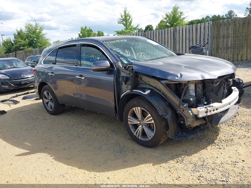 2020 ACURA MDX STANDARD | 5J8YD4H30LL050785 | UPCARS