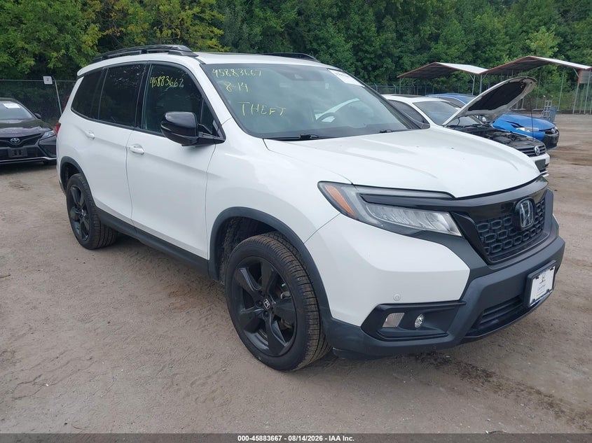 2021 HONDA PASSPORT AWD ELITE | 5FNYF8H04MB028489 | UPCARS