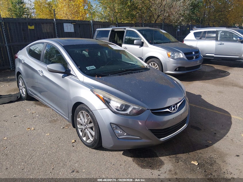 2015 HYUNDAI ELANTRA SE | 5NPDH4AE3FH607873 | UPCARS
