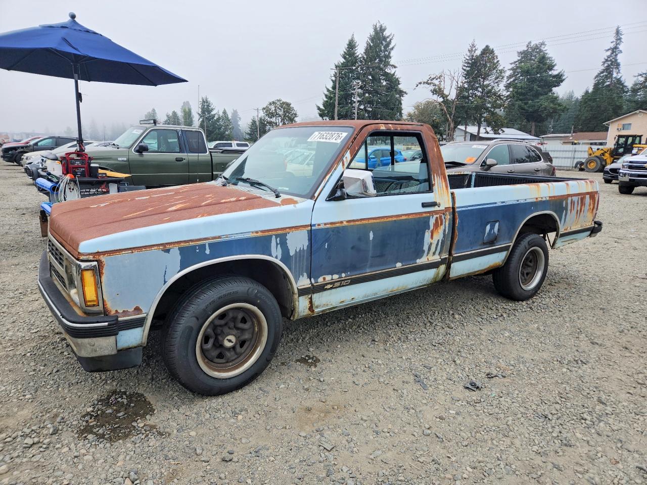 1991 CHEVROLET S10 | 1GCCS14Z2M8125546 | UPCARS
