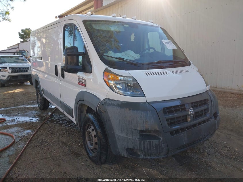 2016 RAM PROMASTER 1500 LOW ROOF | 3C6TRVAG9GE136082 | UPCARS