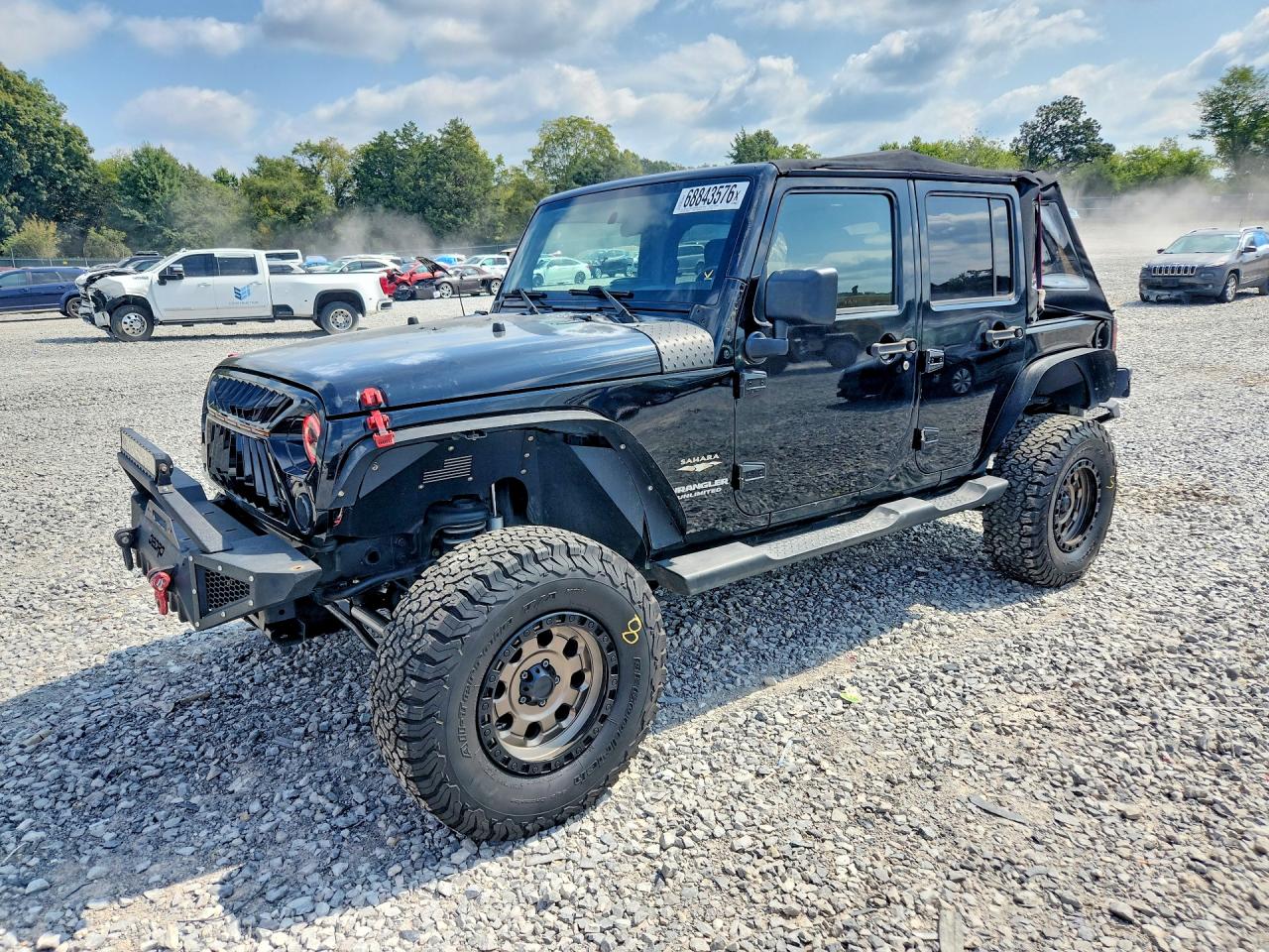 2007 JEEP WRANGLER SAHARA | 1J4GB59197L220354 | UPCARS